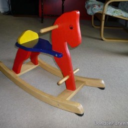 Pintoy Wooden Rocking Horse used with plenty of life left!!! 