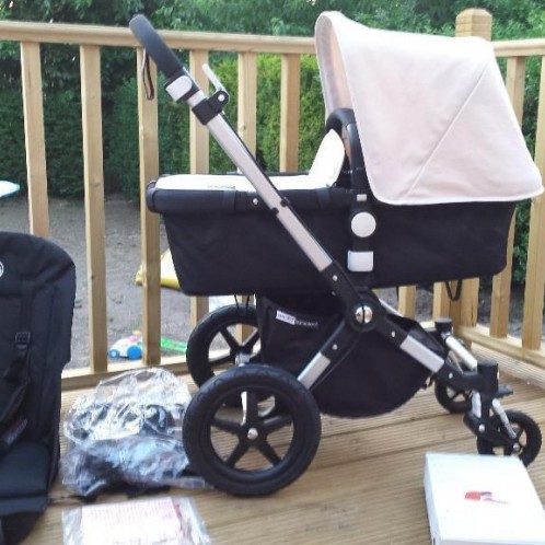 Bugaboo cameleon hot sale off white